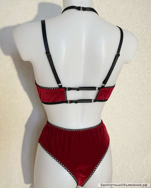 Комплект белья из бархата (велюра)