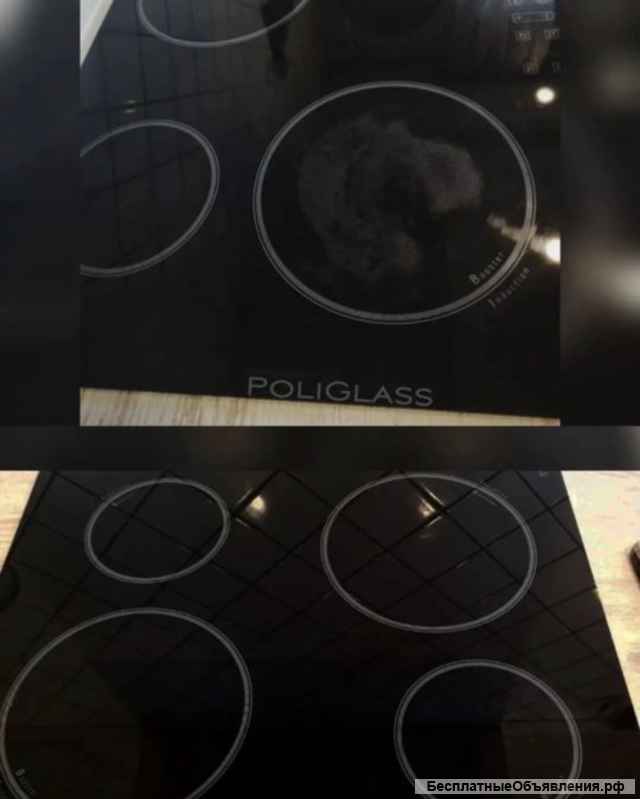 Полировка варочной панели, стеклокерамика