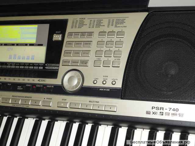 Клавишные YAMAHA PSR-740