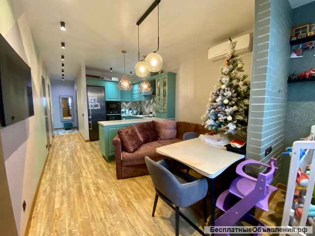 Квартира в ЖК "Улица Коминтерна 10", дизайнерский ремонт