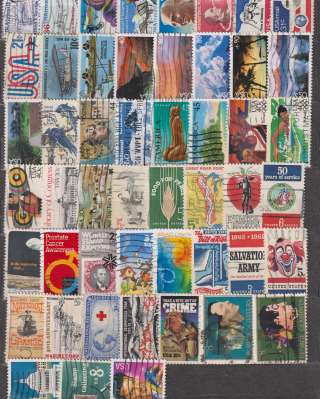 50 почтовых марок США