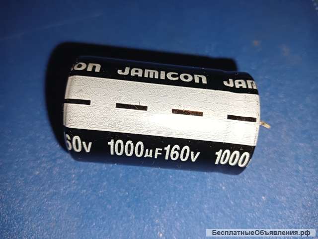 Конденсатор электролитический 1000mF 160V (25x40) 85°C LS. JAMICON.