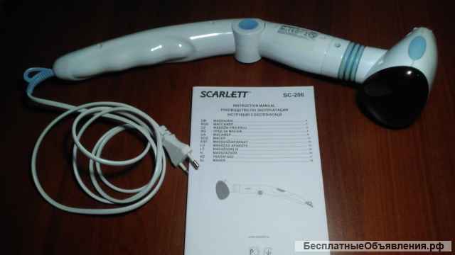 Массажер SCARLETT SC-206