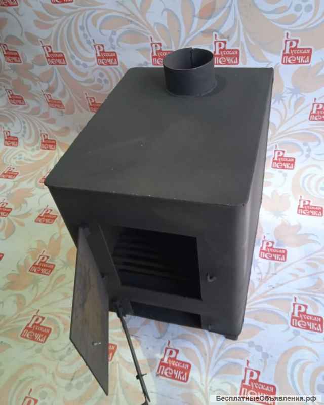 Печь буржуйка средняя 3 мм