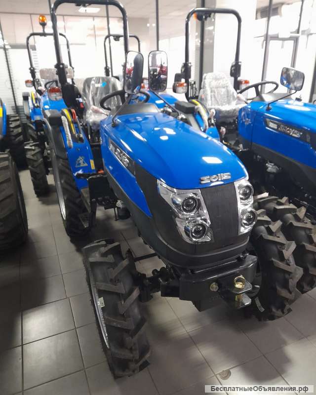Минитрактор Solis 26 сельхозколеса