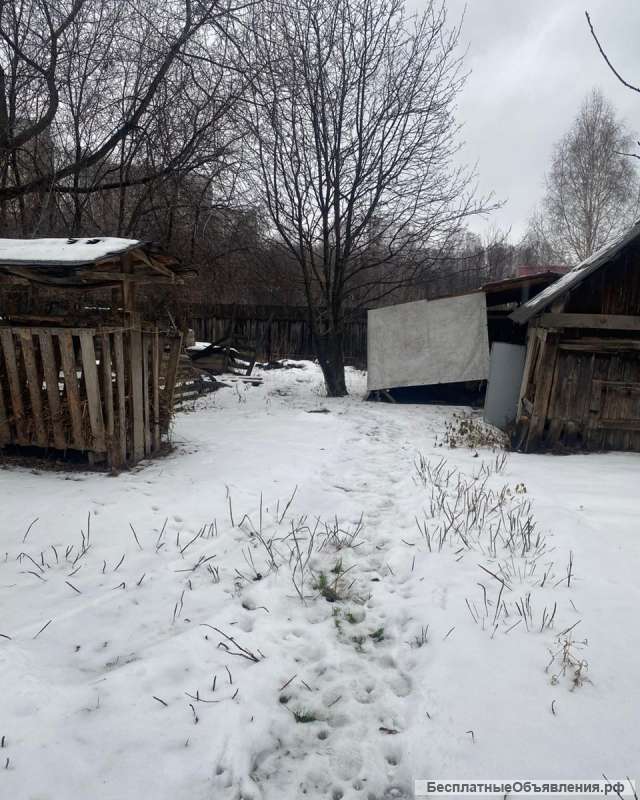 Просторный участок