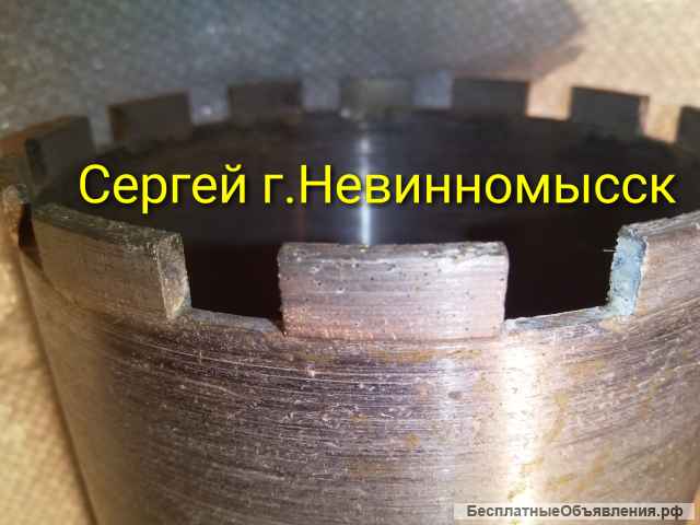 Алмазные коронки длина 1 метр д.152, 200 мм Cedima