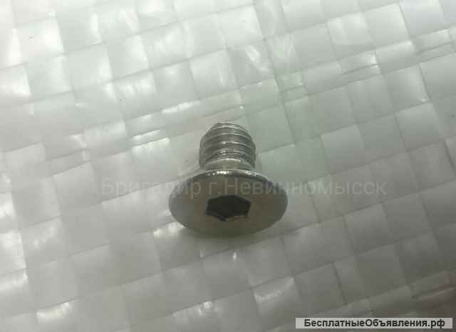 Винт нержавейка д.4 мм длина 6 мм TORX