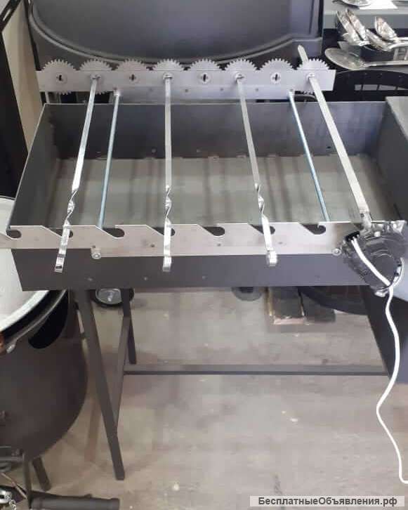 Электрошампура (шампуры-самокруты на 8 шт