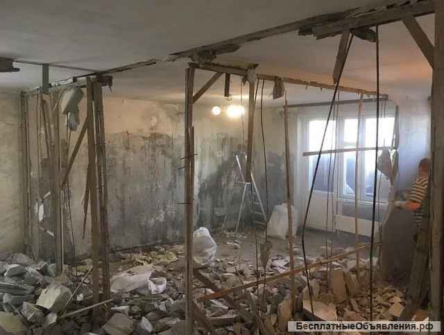 Снос перегородок Воронеж и демонтаж перегородок в Воронежской области