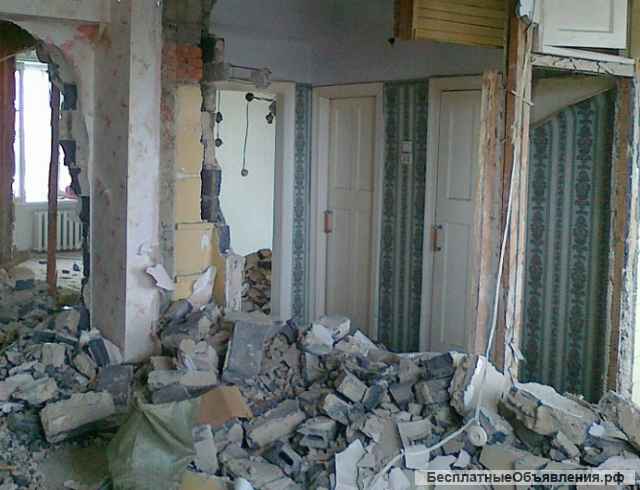 Снос перегородок Воронеж и демонтаж перегородок в Воронежской области