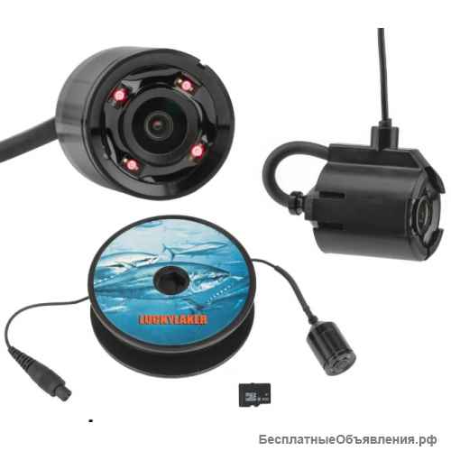 Подводная видеоудочка Lucky LFL180PR с записью на карту памяти