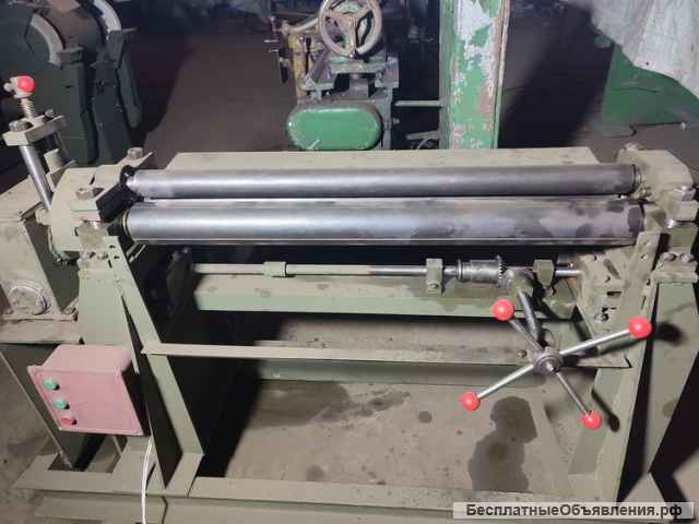 Вальцы листогибочные, 2х1100 мм продам