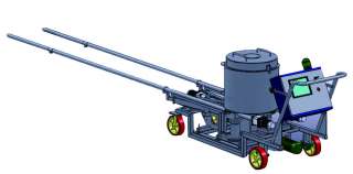 Автоматическая машина для подачи порошка в пресс-форму