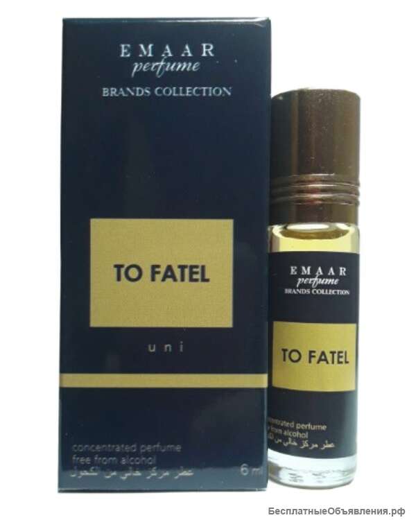 Масляные духи парфюмерия Оптом Vanille Fatale Tom Ford Emaar 6 мл