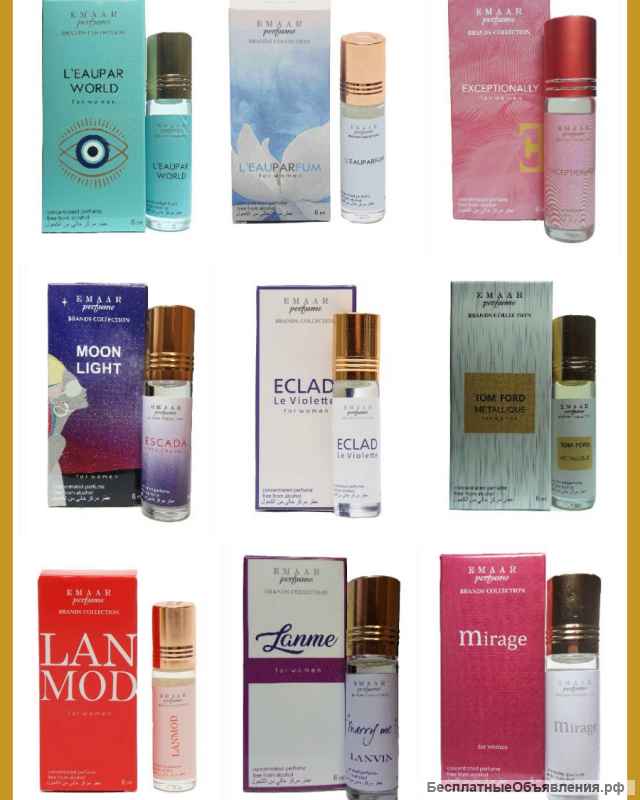 Масляные духи парфюмерия Оптом Idole Lancome Emaar 6 мл