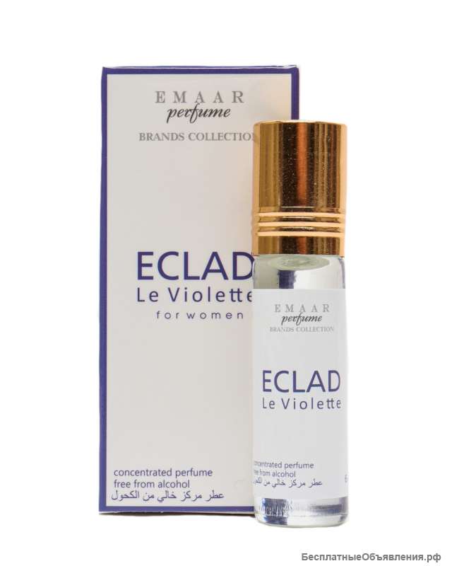 Масляные духи парфюмерия Оптом Eclat Darpege LANVIN Emaar 6 мл