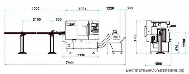 Токaрный стaнок JS WАY СFG46Х