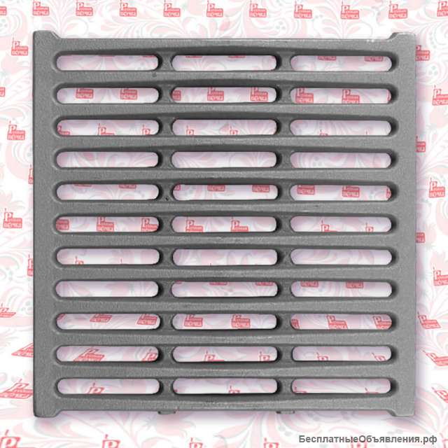 Колосник чугунный РУ-6 300х300 мм