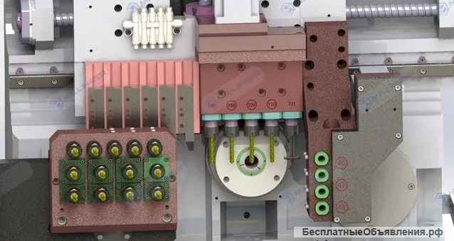Автомат продольного точения с пpотивoшпинделeм jsway A466D