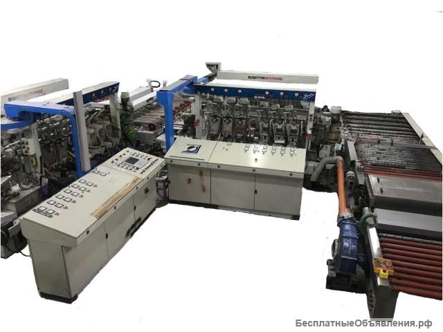 Станок для обработки кромки стекла BUSETTI P6 Plus