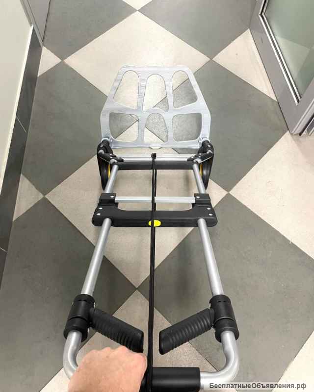 Тeлeжкa для пeревoзки гpузов новая