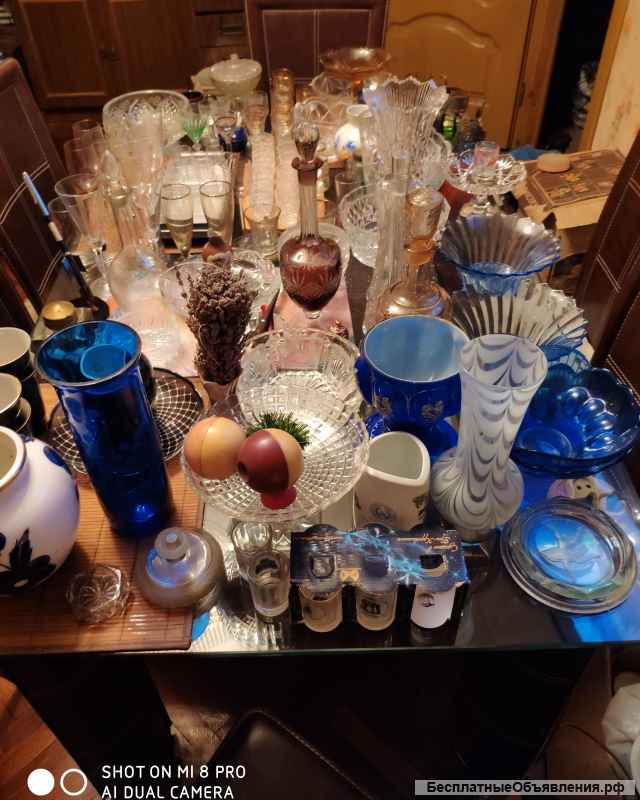 Родовой хрусталь и сервиз