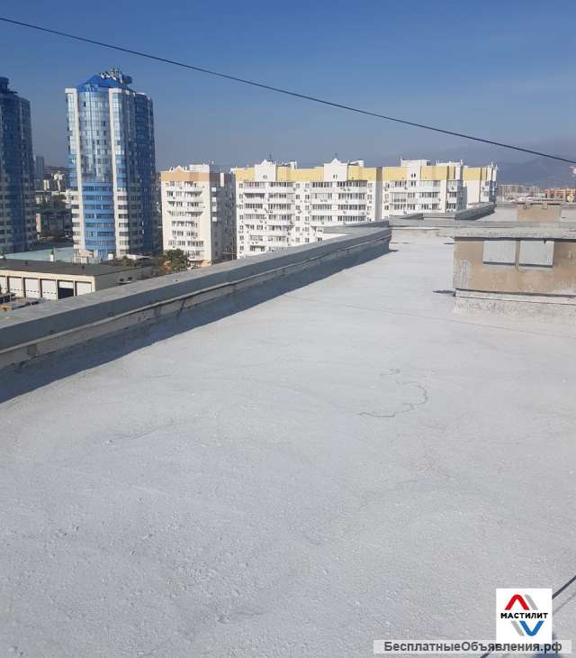 Ремонт мягкой кровли мастикой Мастилит