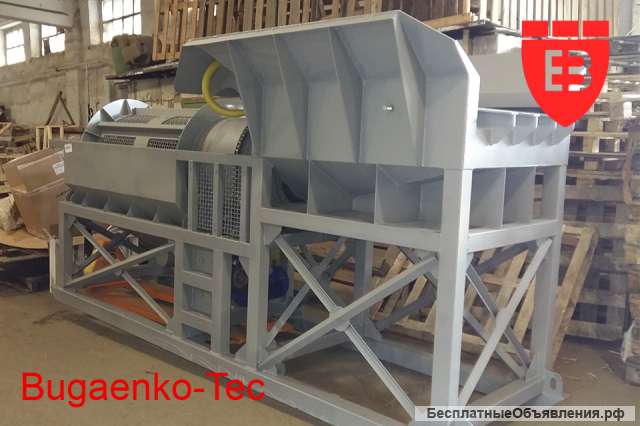 Мобильный пром прибор B 1362, Скруббер - Бутара для золотодобычи Bugaenko-Tec