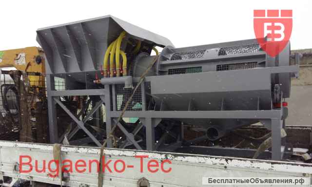 Мобильный пром прибор B 1362, Скруббер - Бутара для золотодобычи Bugaenko-Tec