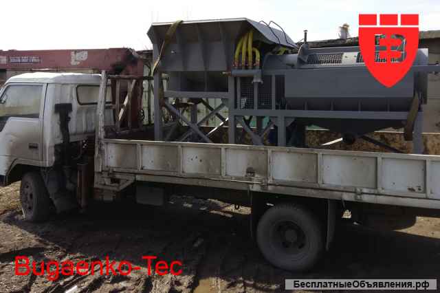 Мобильный пром прибор B 1362, Скруббер - Бутара для золотодобычи Bugaenko-Tec