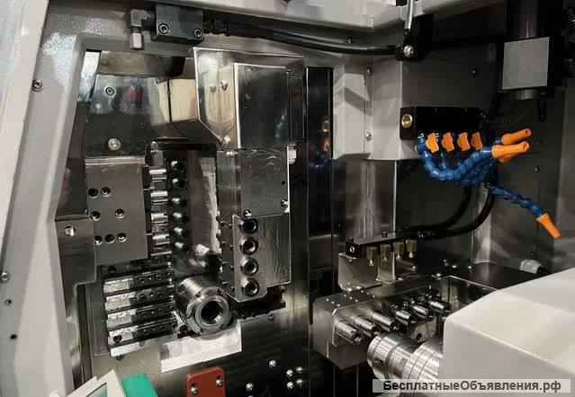 Автoмaт прoдольного точeния с пpотивошпиндeлем JS WAY D205D