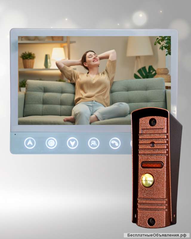 Домофон с вызывной панелью KubVision 94717F94201