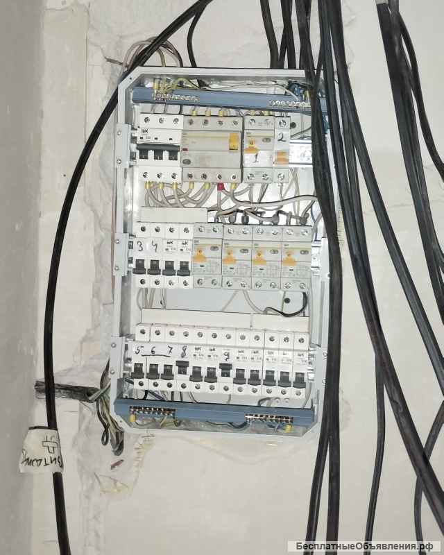 Монтаж электрики