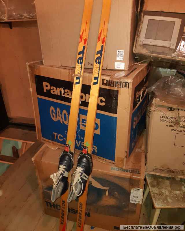 Лыжи с ботинками