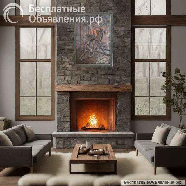 Чеканка. Панно. " Айвенго vers.1 " - Медь. Дорого