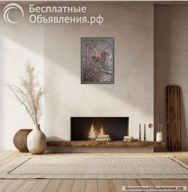 Чеканка. Панно. " Айвенго vers.1 " - Медь. Дорого