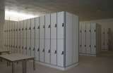 Шкафчики для спортивных раздевалок, влагостойкая мебель HPL для бассейна, шкафы для переодевания HPL