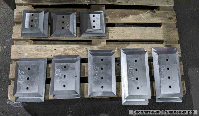 Новые комплекты ножей для различных дробилок