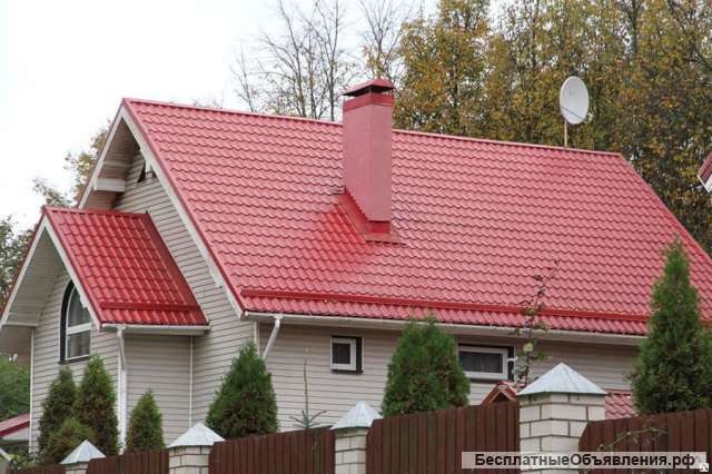 Металлочерепица Norman Норман 25 мкм, 0,5мм, м2