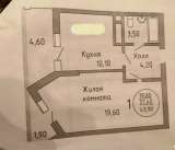 1 комнатная квартира ЖК На Крымской