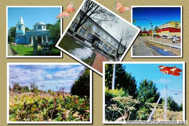 Участок 10с ЛПХ д.Большая Вруда, свет/газ рядом, озеро/лес.