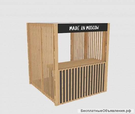Деревянные павильоны QBIK