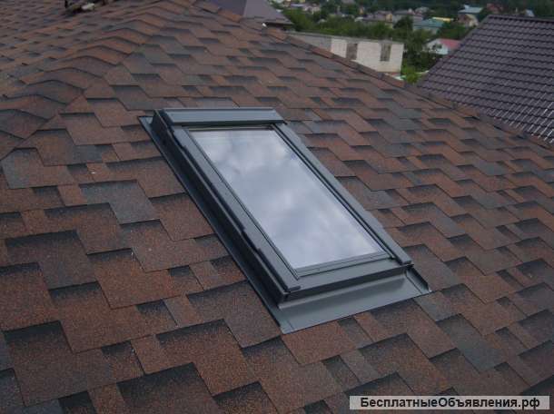 Окно мансардное с внешним окладом