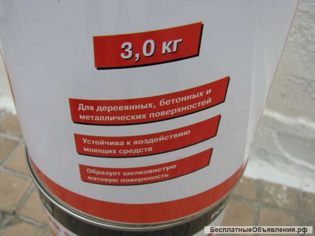 Алкидная эмаль ПОЛИ-Р белая