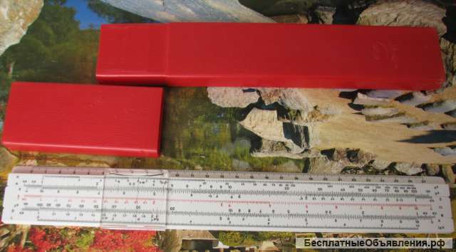 Логарифмическая линейка 30 см СССР