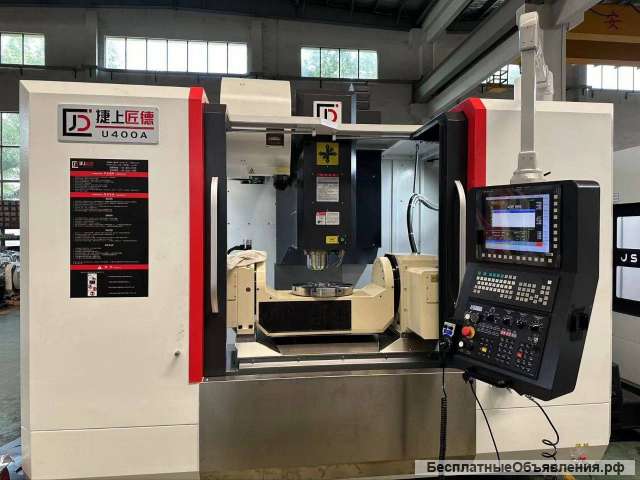 Вертикальный обрабатывающий 5-осевой центр с ЧПУ JS WAY U400A
