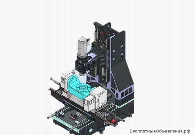 Вертикальный обрабатывающий 5-осевой центр с ЧПУ JS WAY U400A