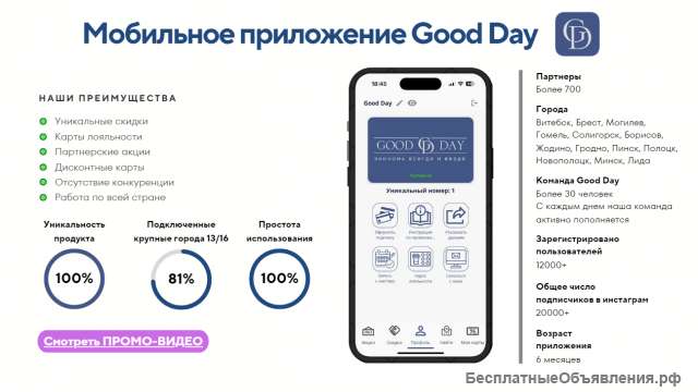 Мобильное приложение Gооd Dаy
