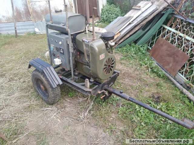 Бензиновый трёхфазный генератор УД2